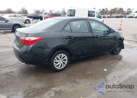 2017 Toyota Corolla Le z USA, uszkodzony, nr VIN 2T1BURHE1HC938589
